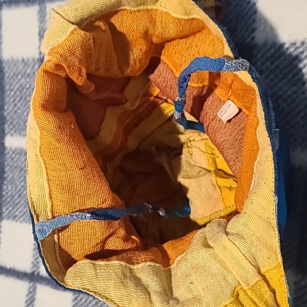 Earthbound Reversible Crossbody Hobo Bag Gem